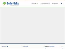 Tablet Screenshot of belleoaks.com